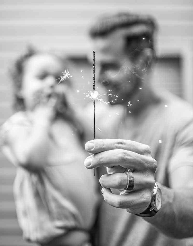 Sparkler Moment